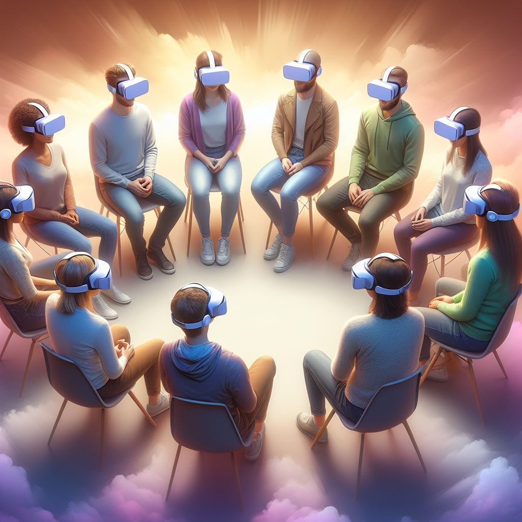 Virtuaalista ryhmäterapiaa