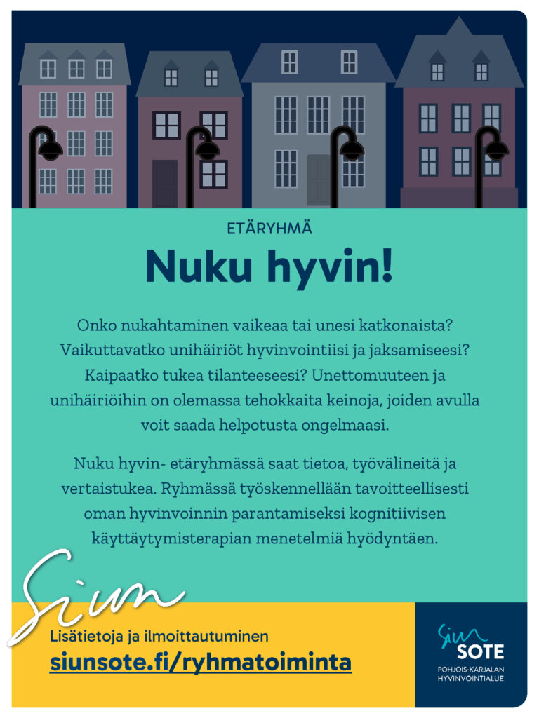 nukkumisen etäryhmä